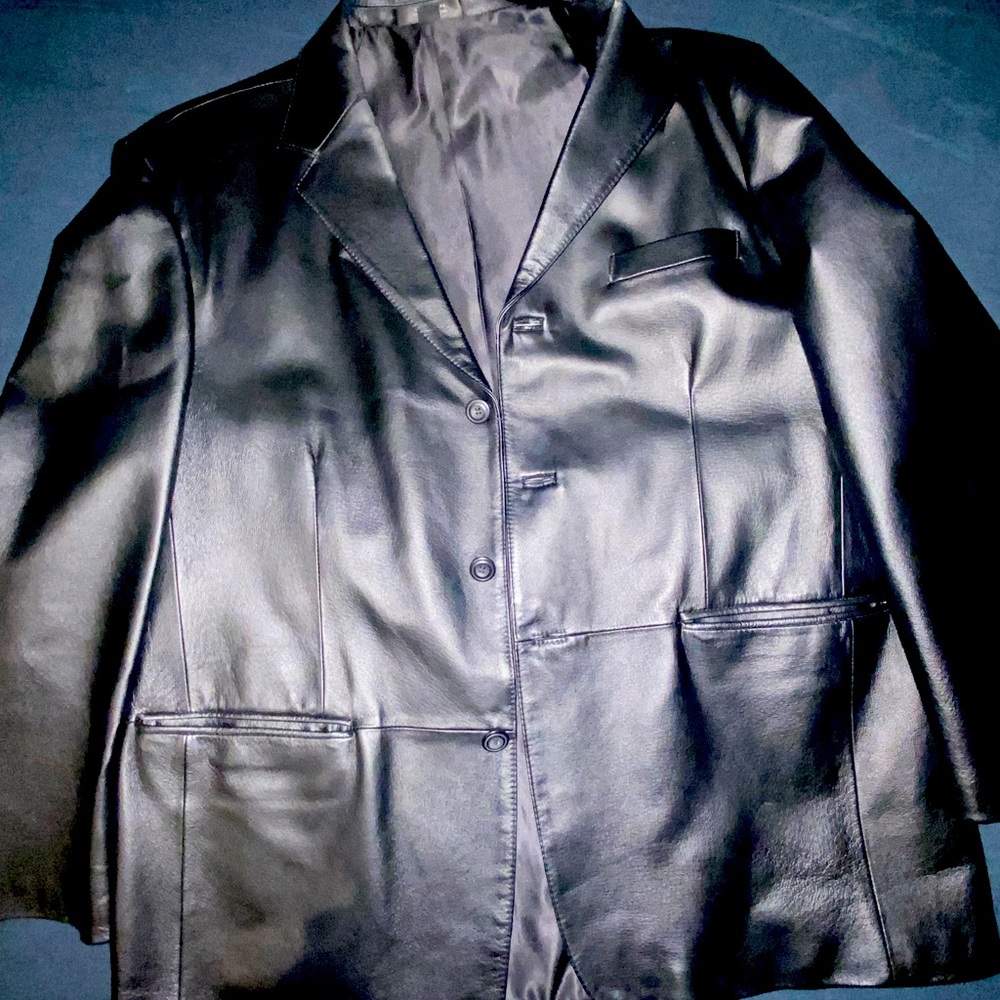 Stafford Leather Coat